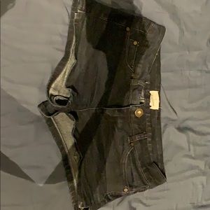 O’Neil Black Jean Shorts